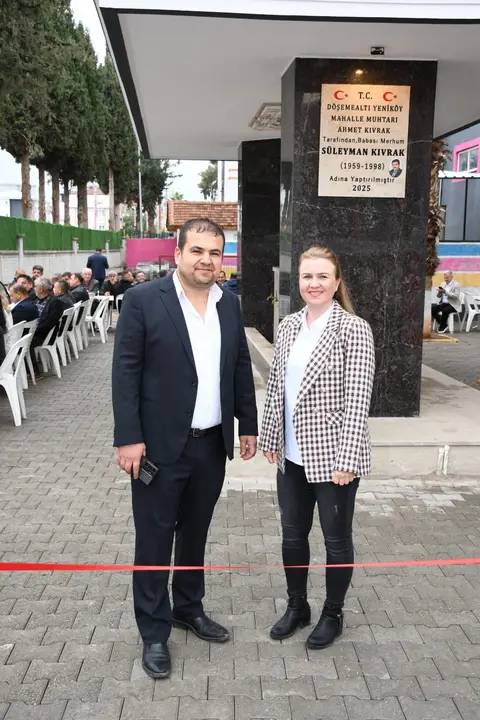 Döşemealtı'nda Muhtardan Yeniköy İlköğretim Okulu’na Arıtmalı Çeşme 2